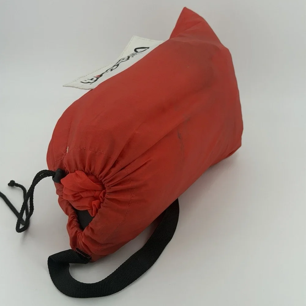 Pouchcouch Light Carry Pouch/Inflatable Couch Beach Tailgate Lounger Red